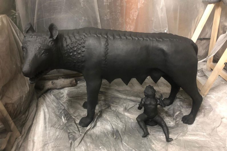 3D print of the Capitoline Wolf 