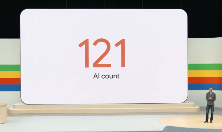 Google mentioned 'AI' 120+ times during its I/O keynote